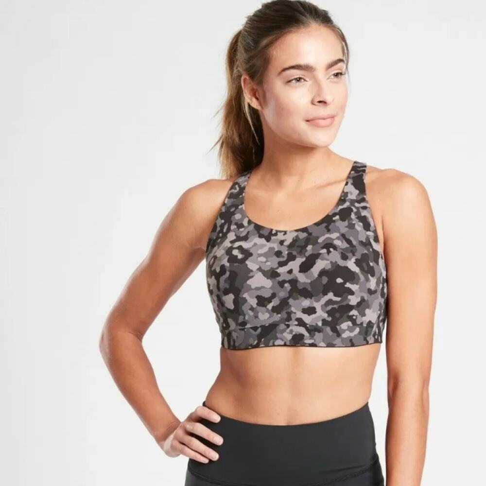 Athleta Advanced Bra Camo size 38C